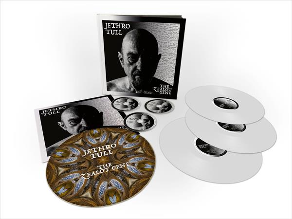 Jethro Tull - The Zealot Gene. Deluxe (white) 3LP/2CD/BluRay/Slipmat Artbook.